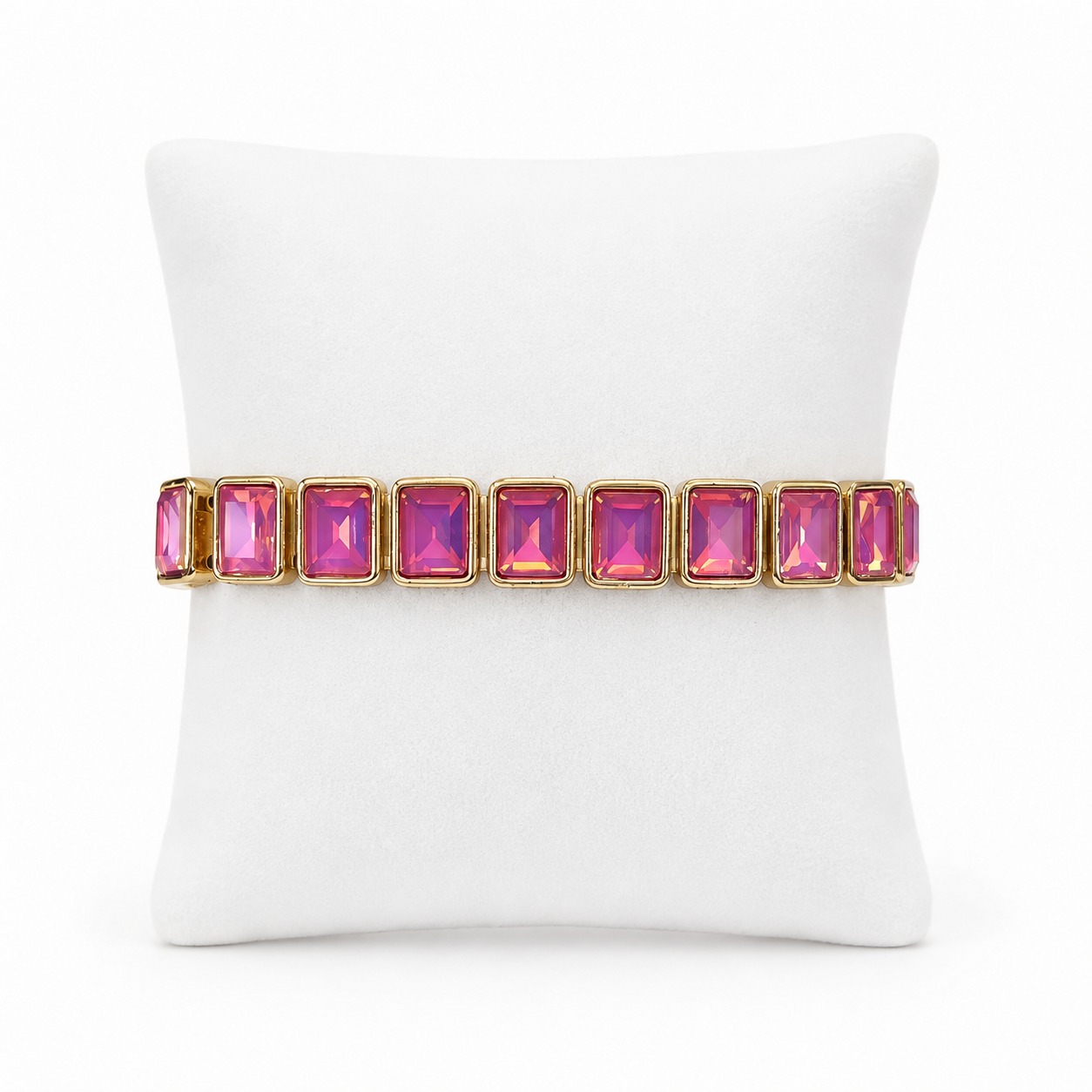 Opal Square Stretch Bracelet | B0573