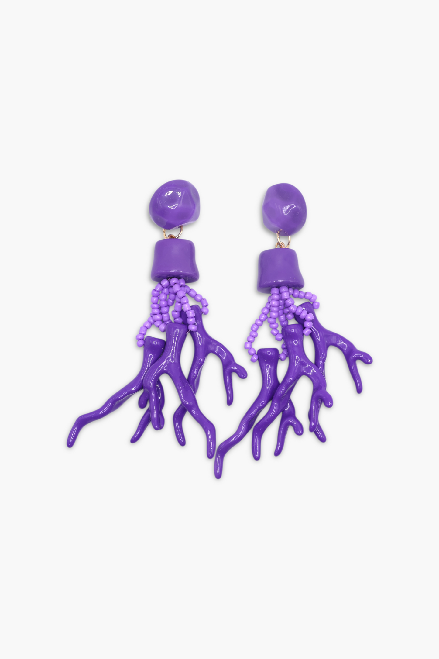 E2107 | Coral Earrings | COE3332