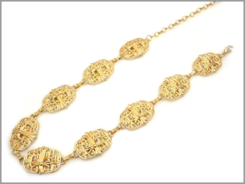 Ornate Oval Link Belt | BL1055