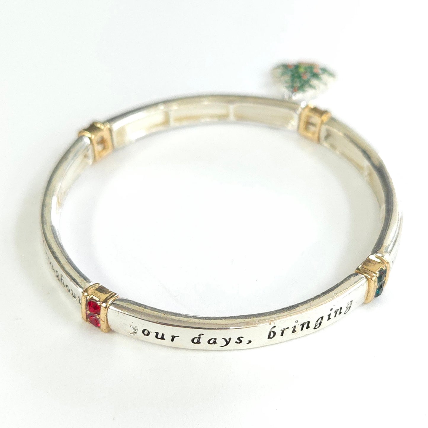 B0230 AB9289 Christmas Bracelet