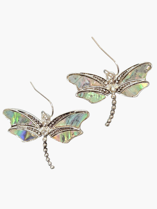 E1080 |Animal Dragonfly Shape Drop Dangle Earrings|AE0425