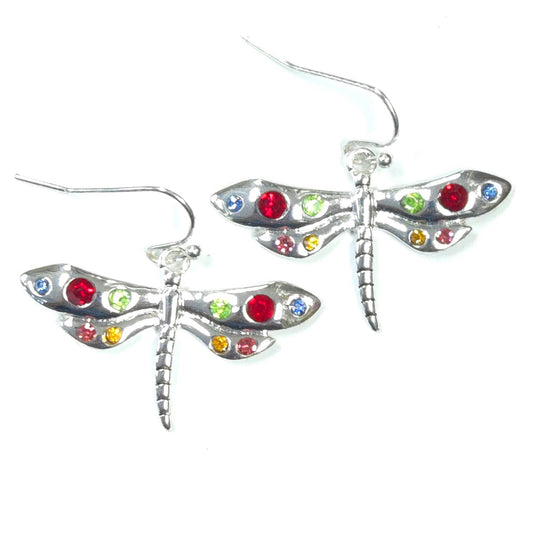E1909 AE3788 Dragonfly Earrings