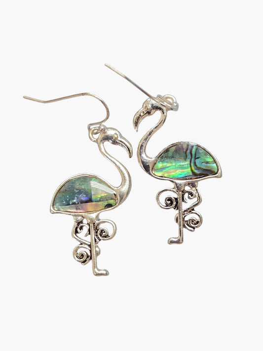 E1335| Flamingo Dangle Earrings|AE3895