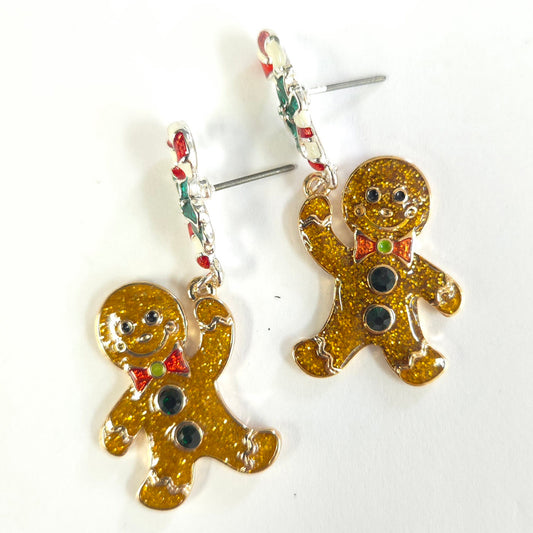 E1645 AE4726 Christmas Earrings