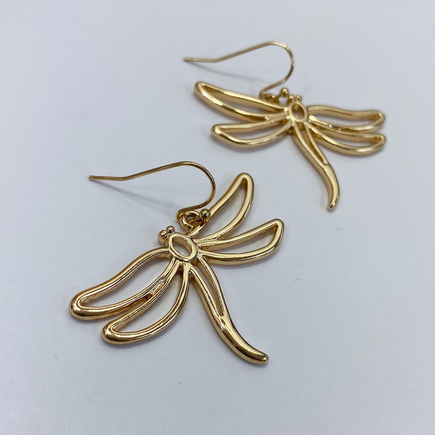 E0860 AE5031 Dragonfly Dangle earrings