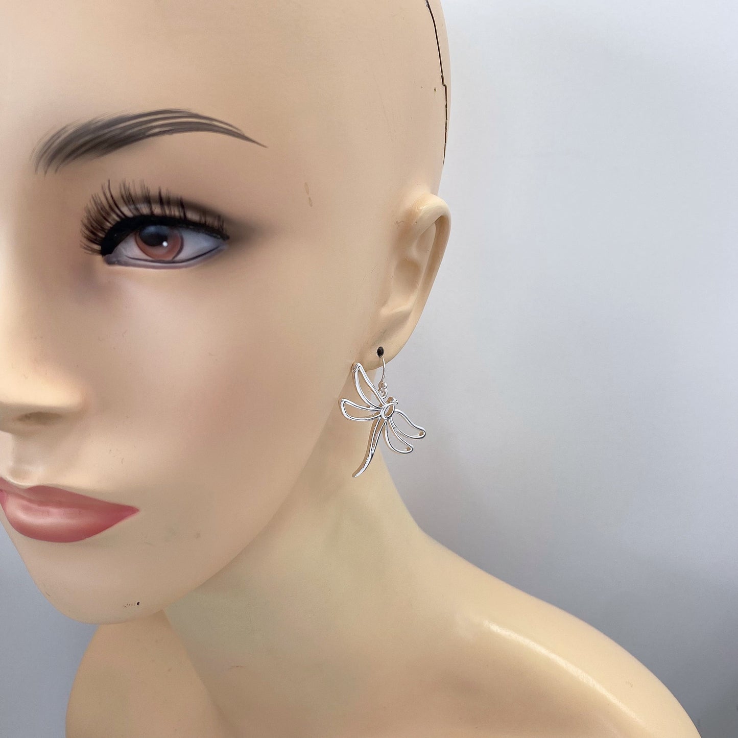 E0860 AE5031 Dragonfly Dangle earrings