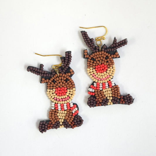 E1596 AE5410 Christmas Earrings