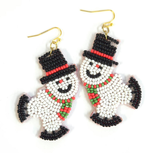 E1602 AE5419 Christmas Earrings