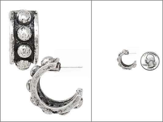 E1781 AE8366 Hoop Earrings