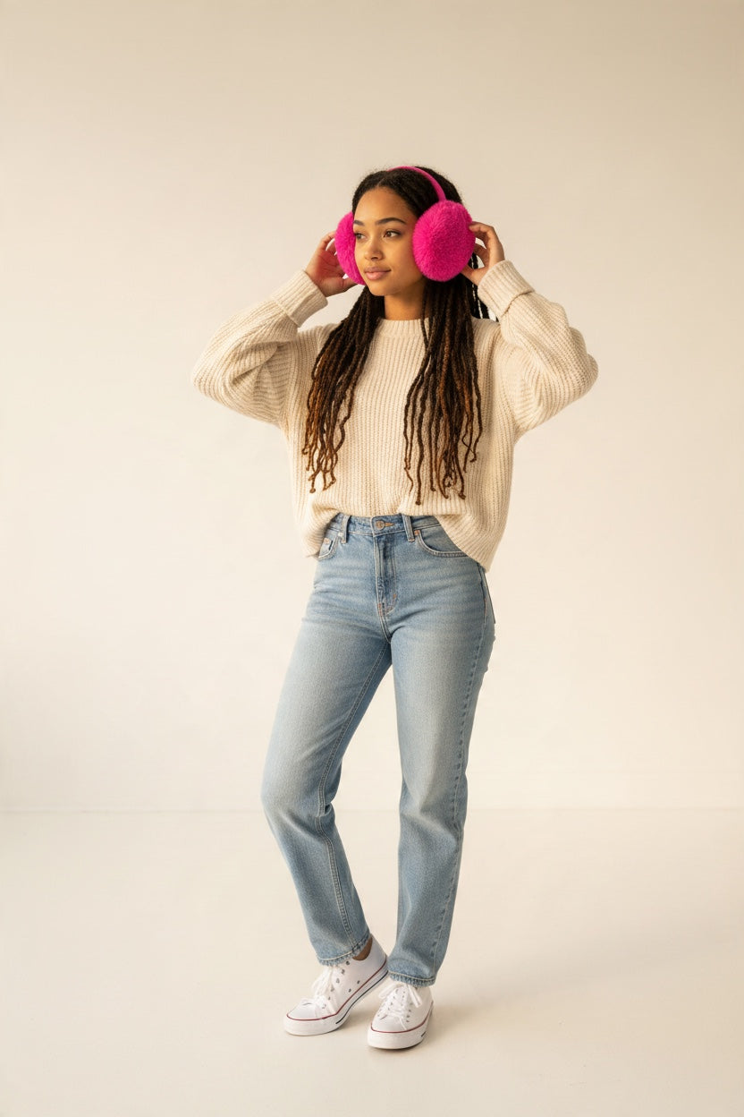 Plush Fuzzy Earmuffs | WC0003