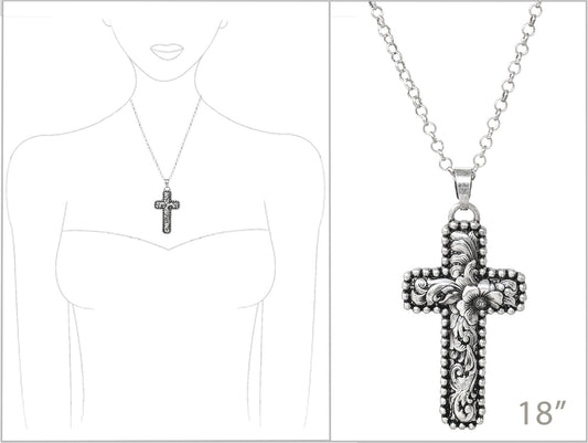 N0710 AN4644 Cross Necklace