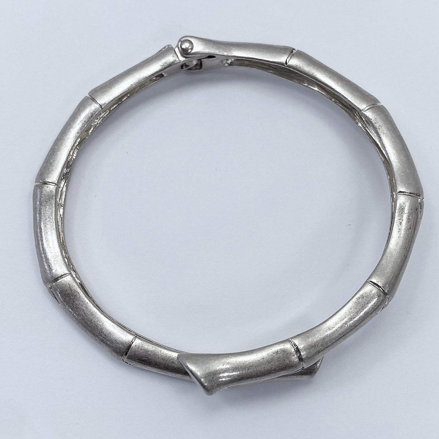 B0149 HB1785 Matte Colored Bamboo Designed Metal Bracelet