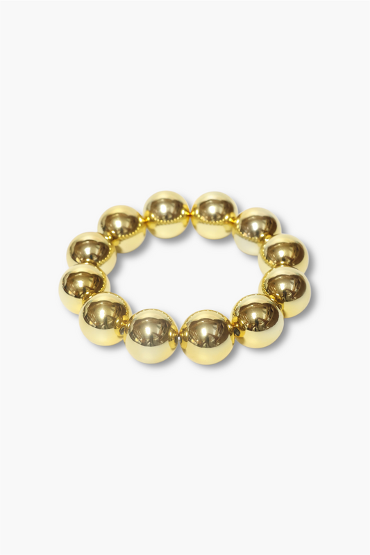 B0391 | Luxe Metal Bead Statement Bracelet | SB8237