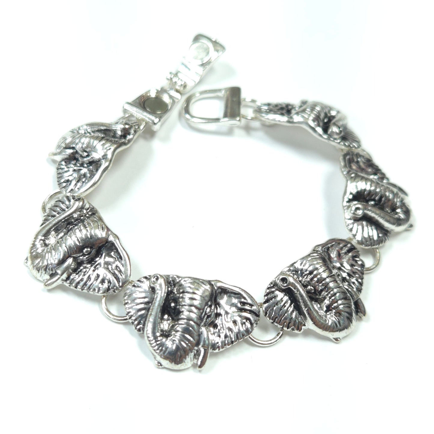 B0315 | Elephant Head Link Bracelet | BB00419