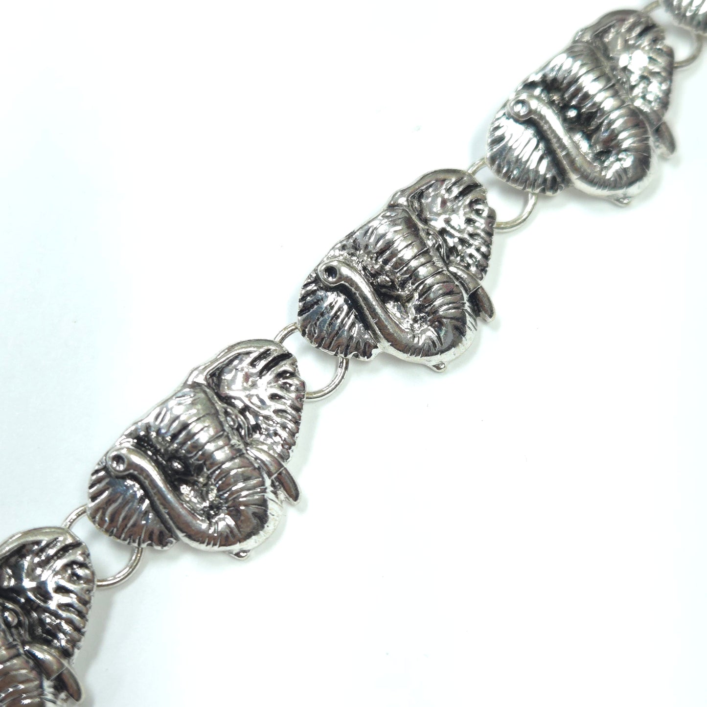 B0315 | Elephant Head Link Bracelet | BB00419
