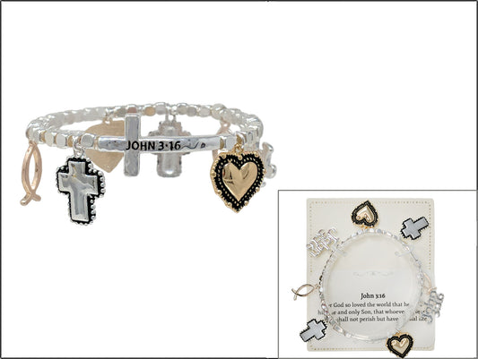 B0280 BB03113 Message Bracelet