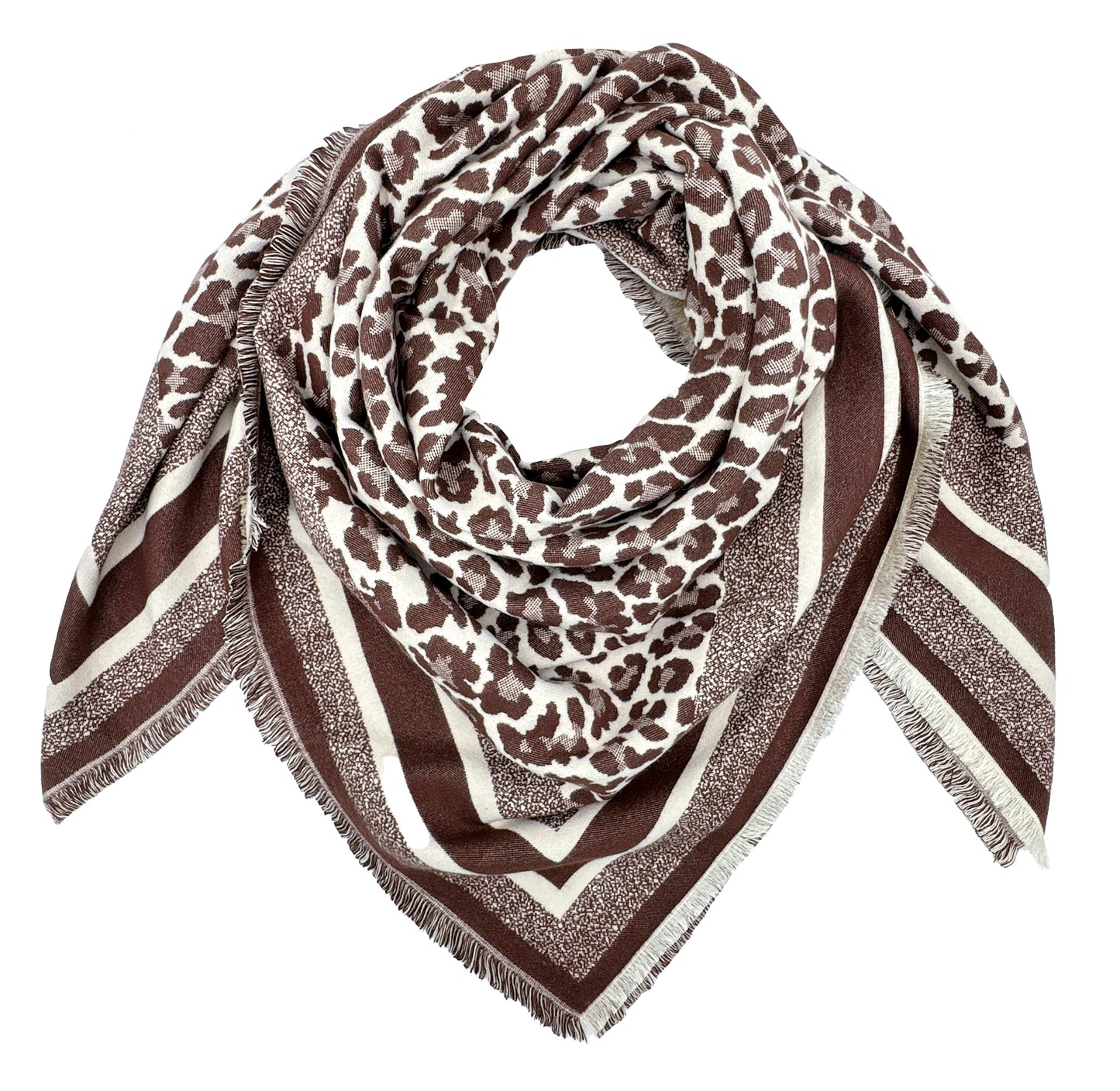 S0004 | Modern Leopard Edge Scarf | BCL520148