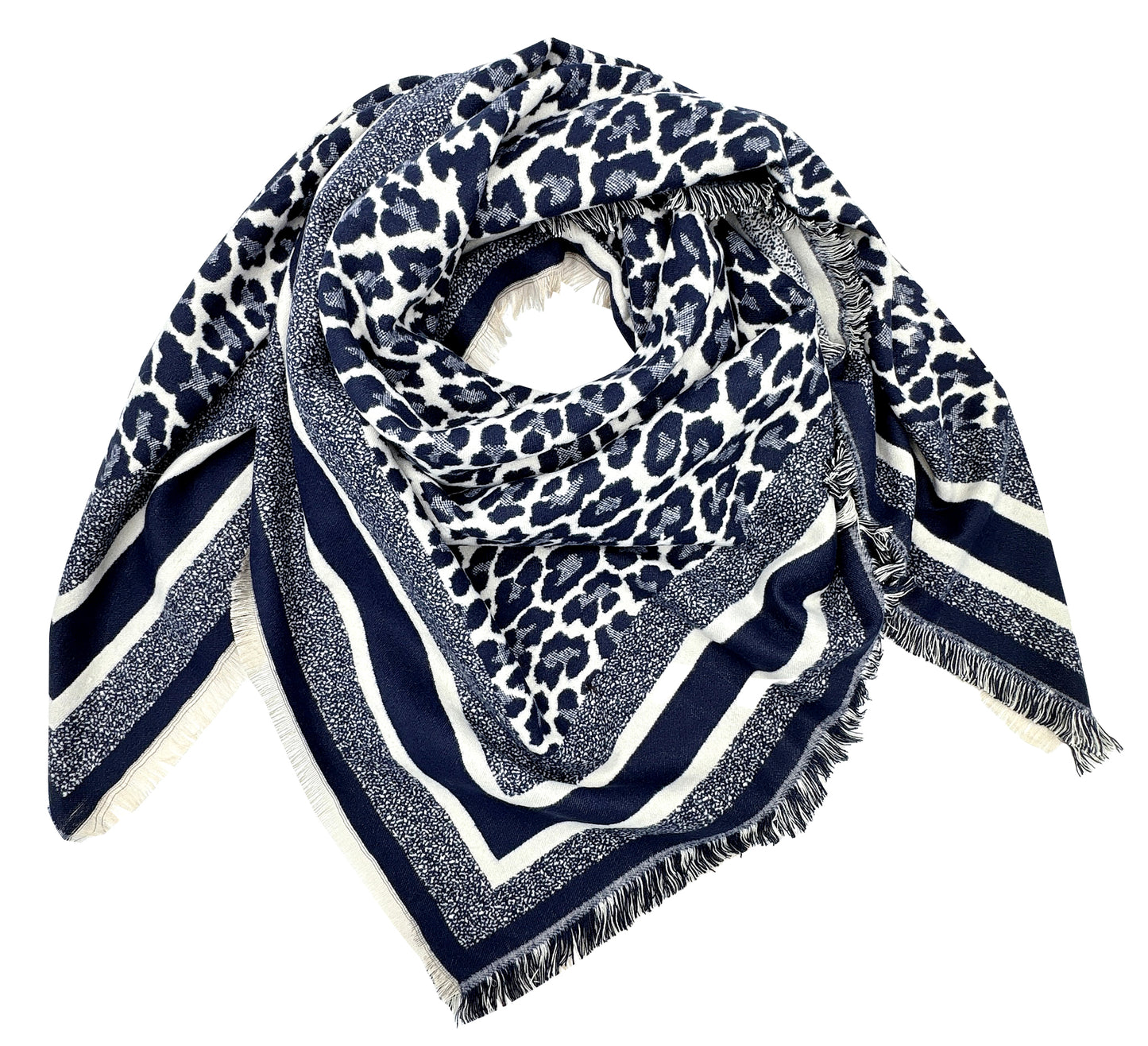 S0004 | Modern Leopard Edge Scarf | BCL520148