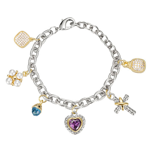 B0356 | Luxe Charm Accent Bracelet | BR10059