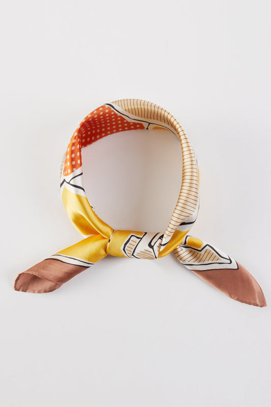SS BS0080 LEOPARD PATTERN MIXED HORSE BANDANA
