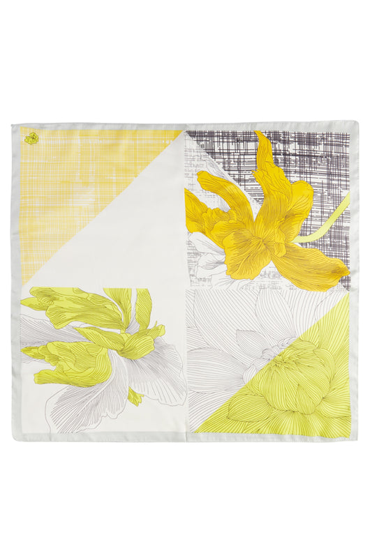 SS | Elegant Garden Print Bandana | BS0083