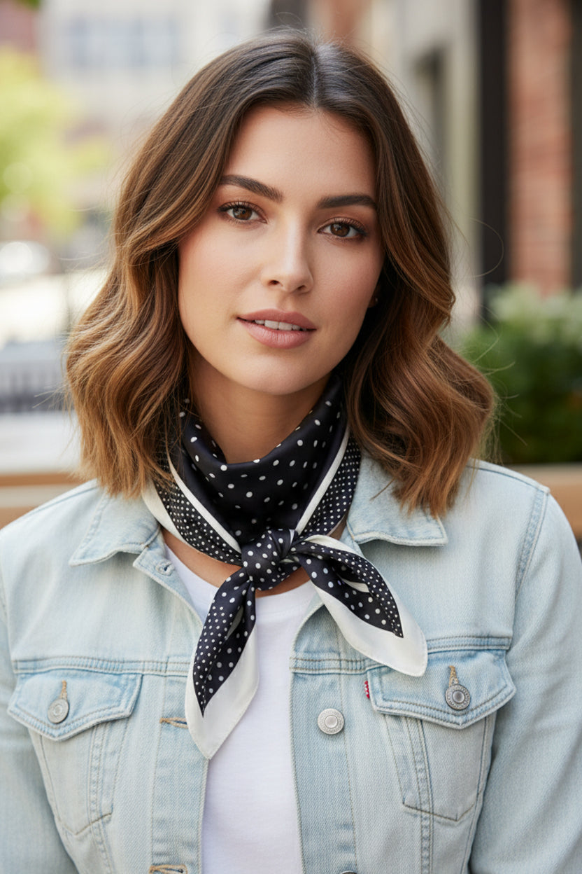 SS | Classic Dot Print Bandana | BS0122