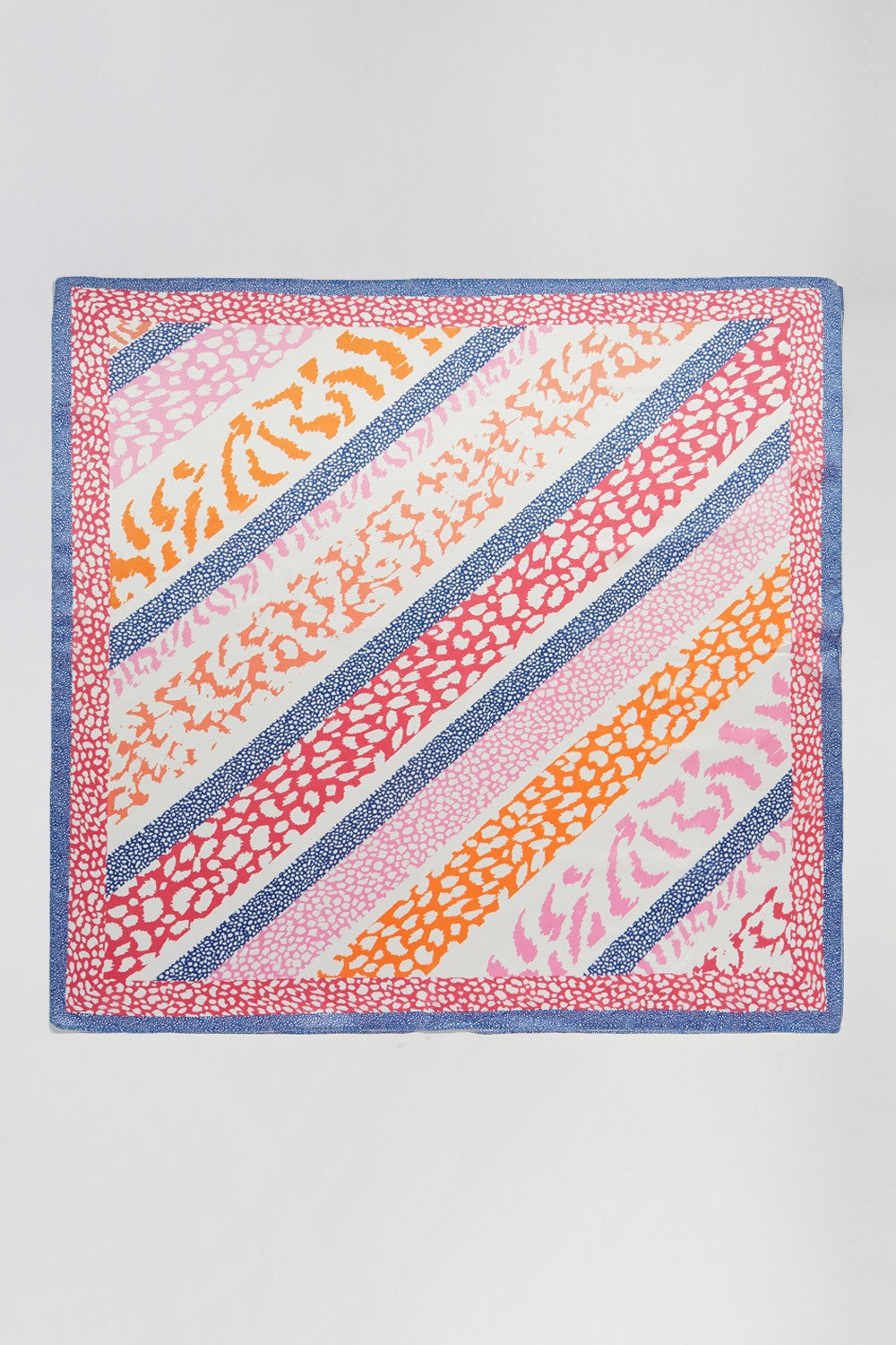 SS | Animal Print Stripe Bandana | BS0130