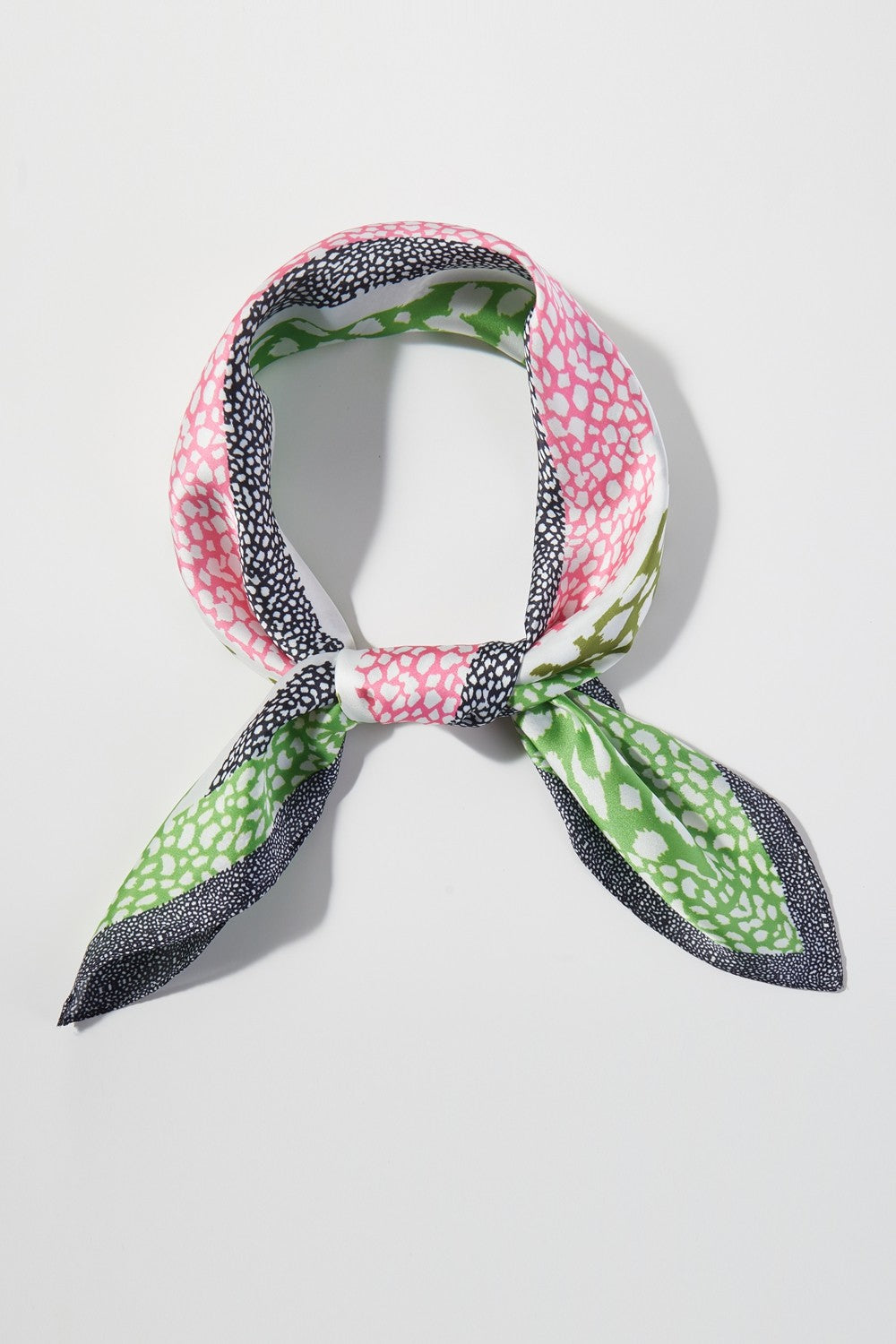 SS | Animal Print Stripe Bandana | BS0130