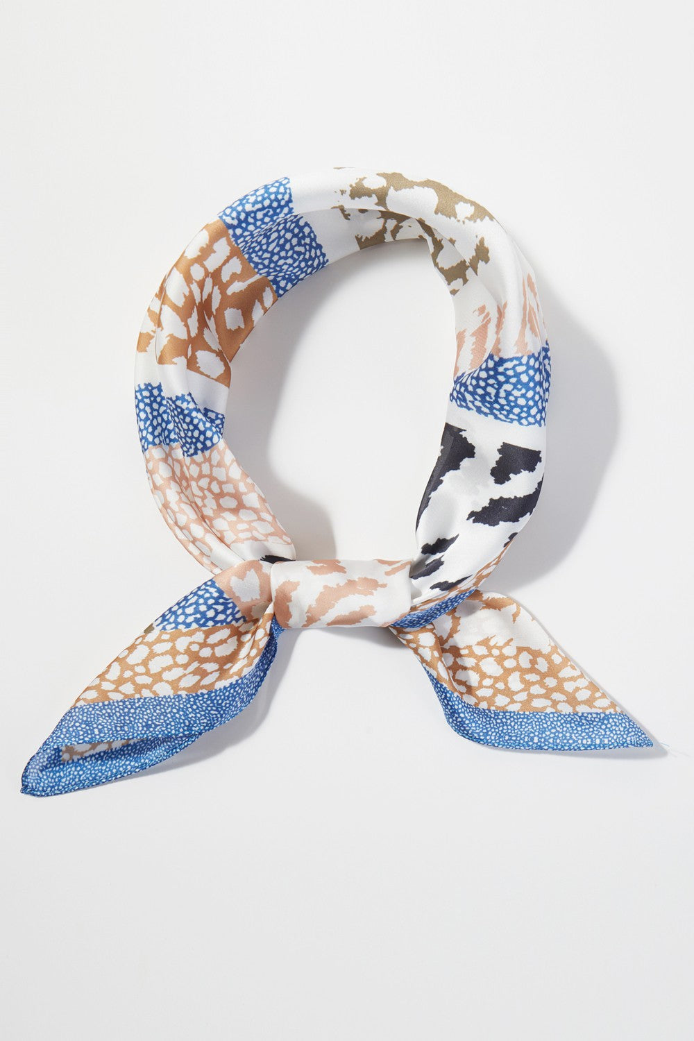 SS | Animal Print Stripe Bandana | BS0130