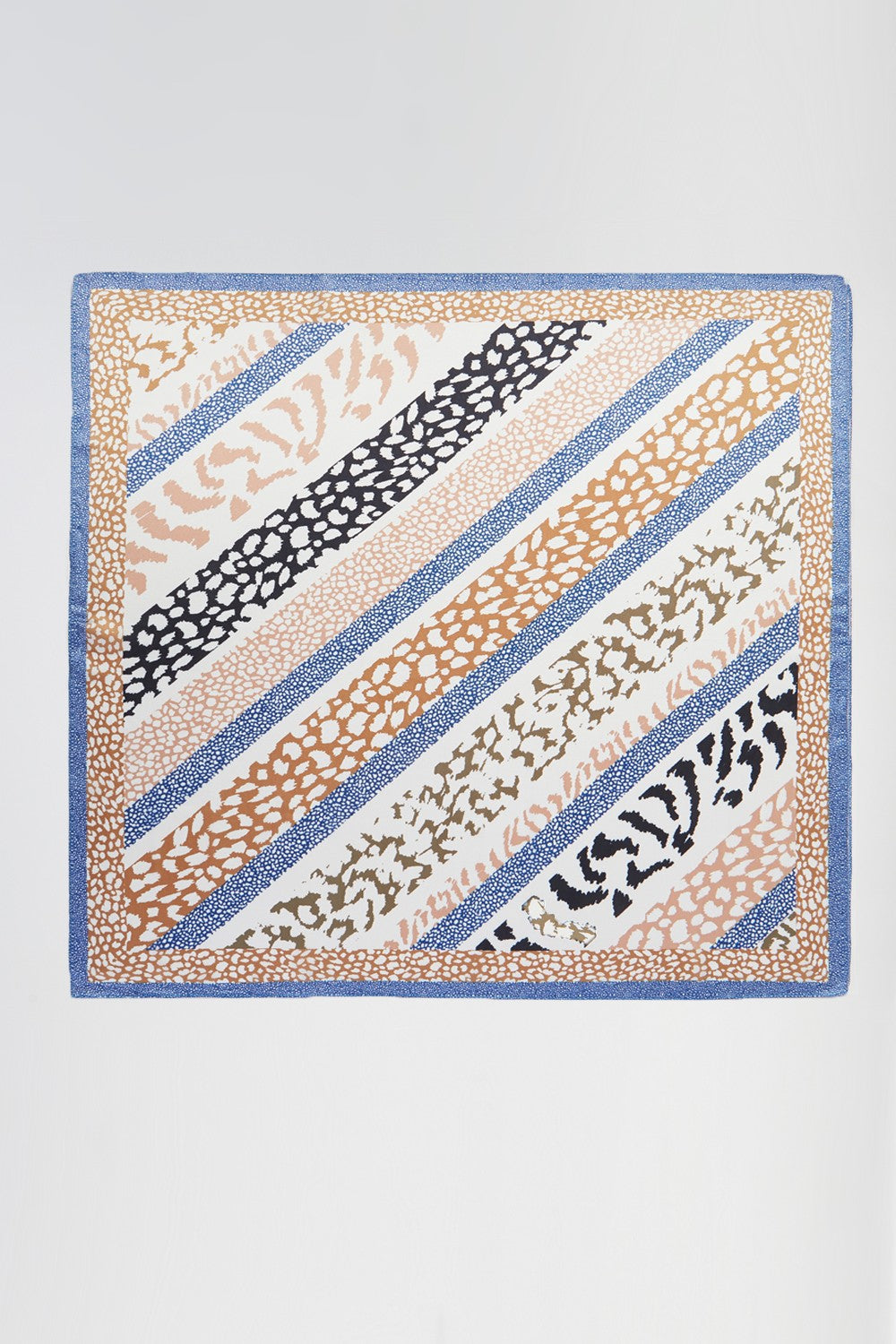 SS | Animal Print Stripe Bandana | BS0130