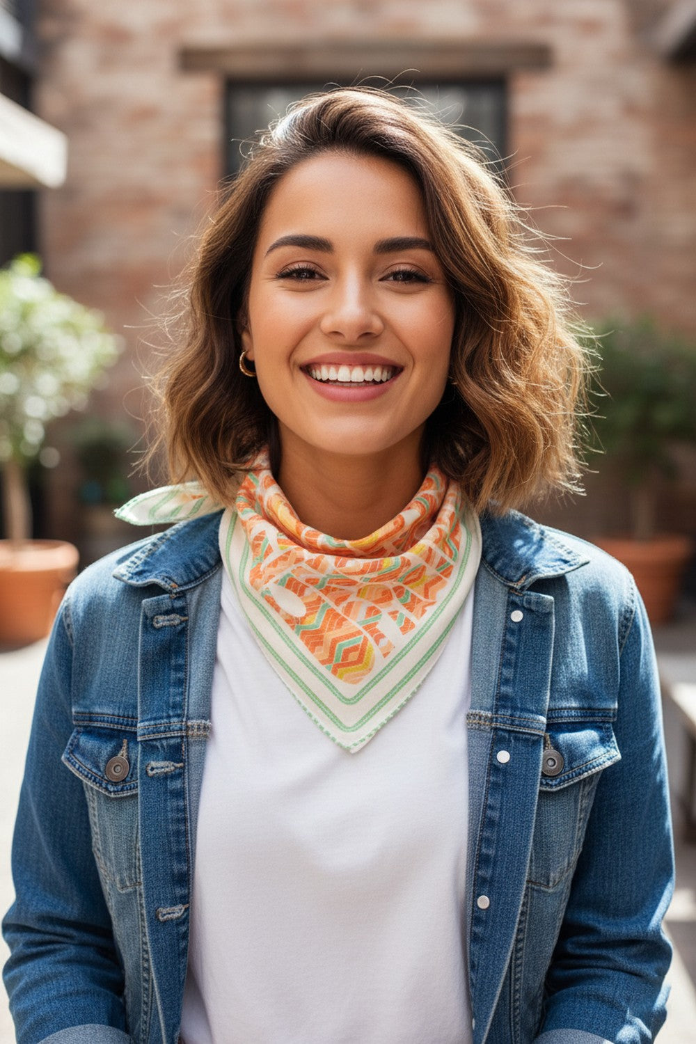 SS | Abstract Mosaic Bandana | BS0135