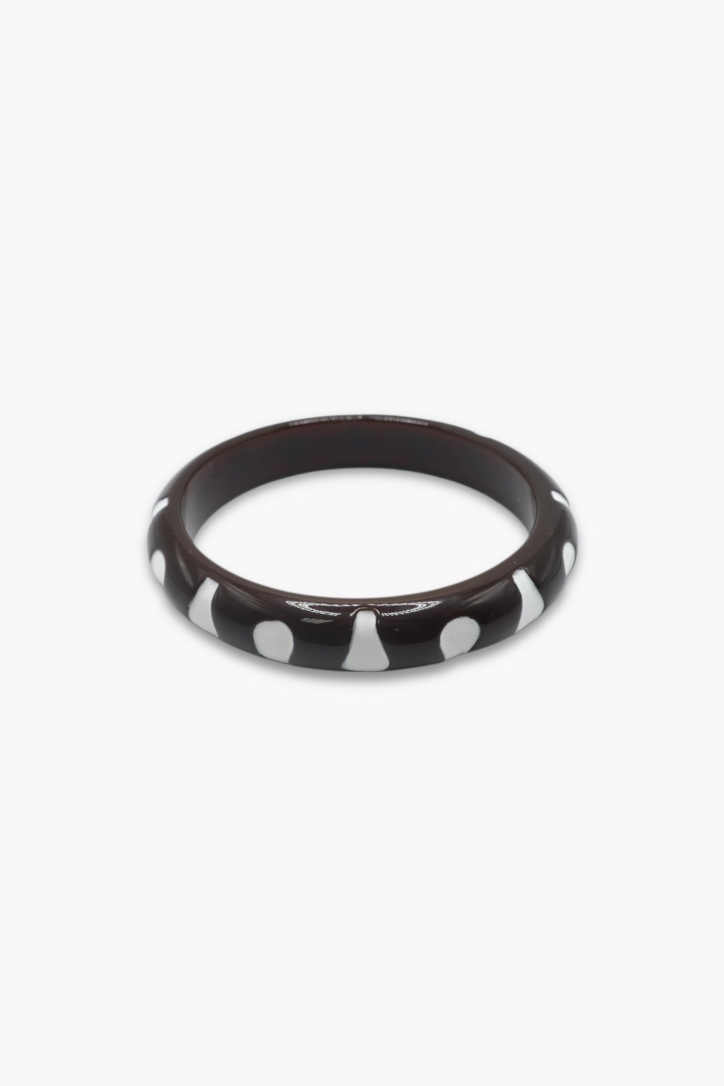B0402 | Thin Zebra Acrylic Bracelets | ZBS1122