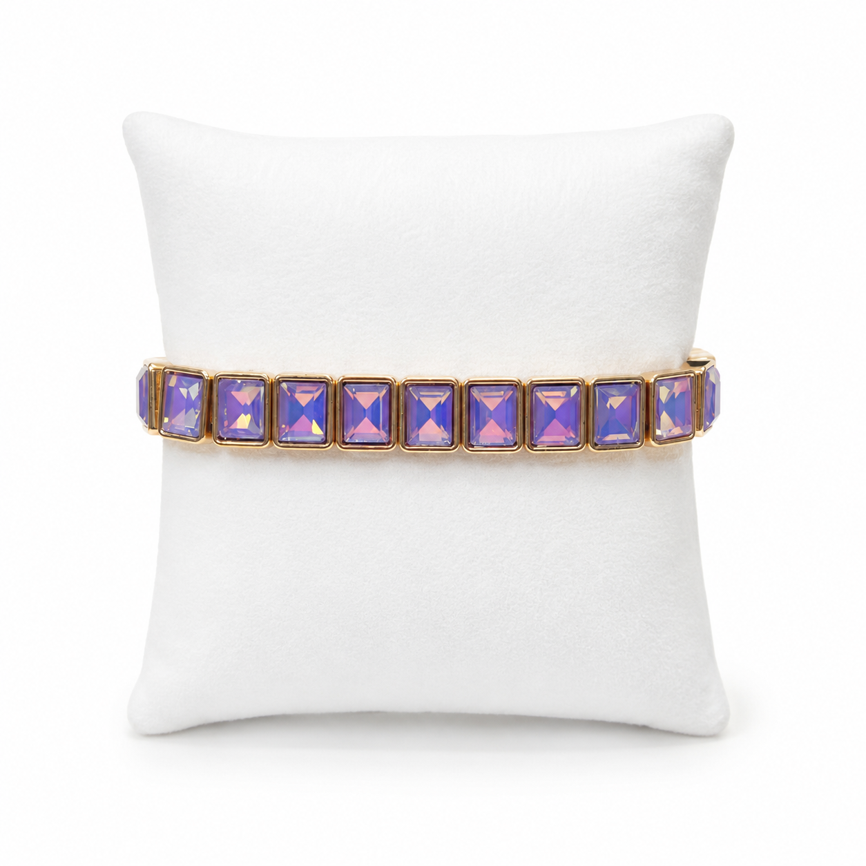 Opal Square Stretch Bracelet | B0573
