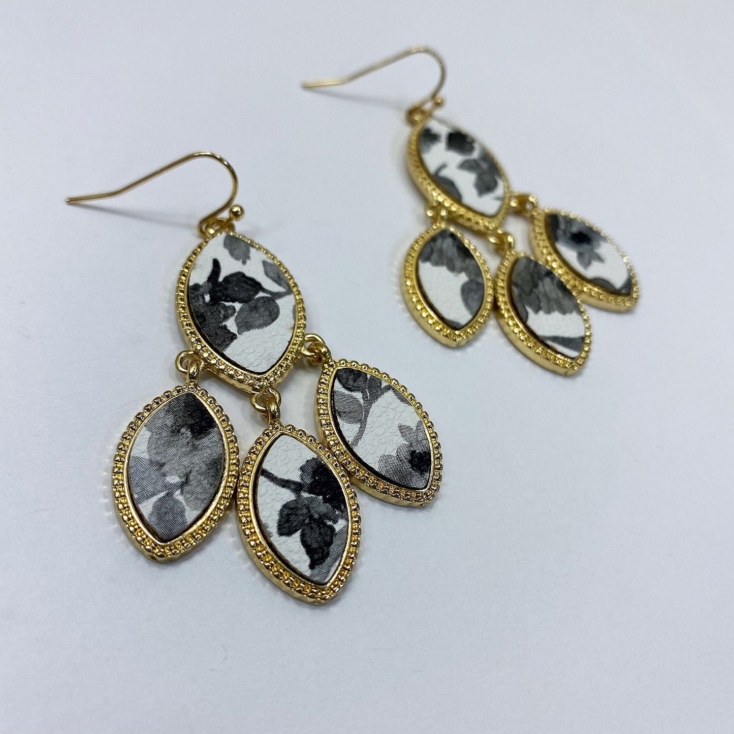 E1974 | Cascading Floral Earrings | FE2055