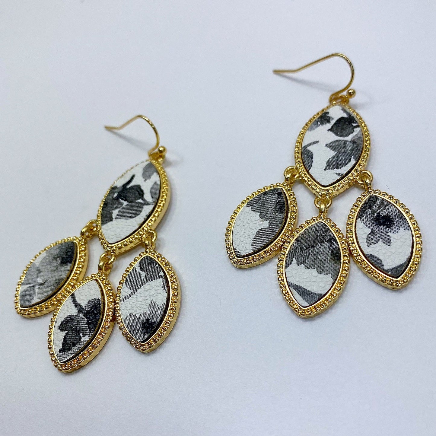 E1974 | Cascading Floral Earrings | FE2055