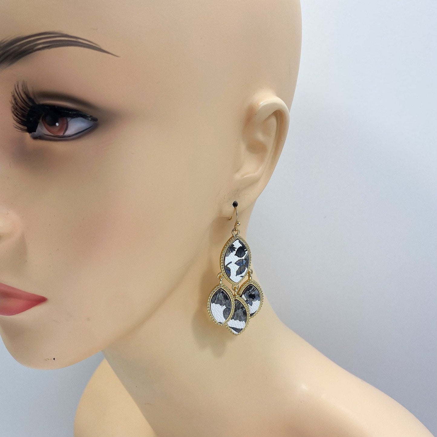 E1974 | Cascading Floral Earrings | FE2055