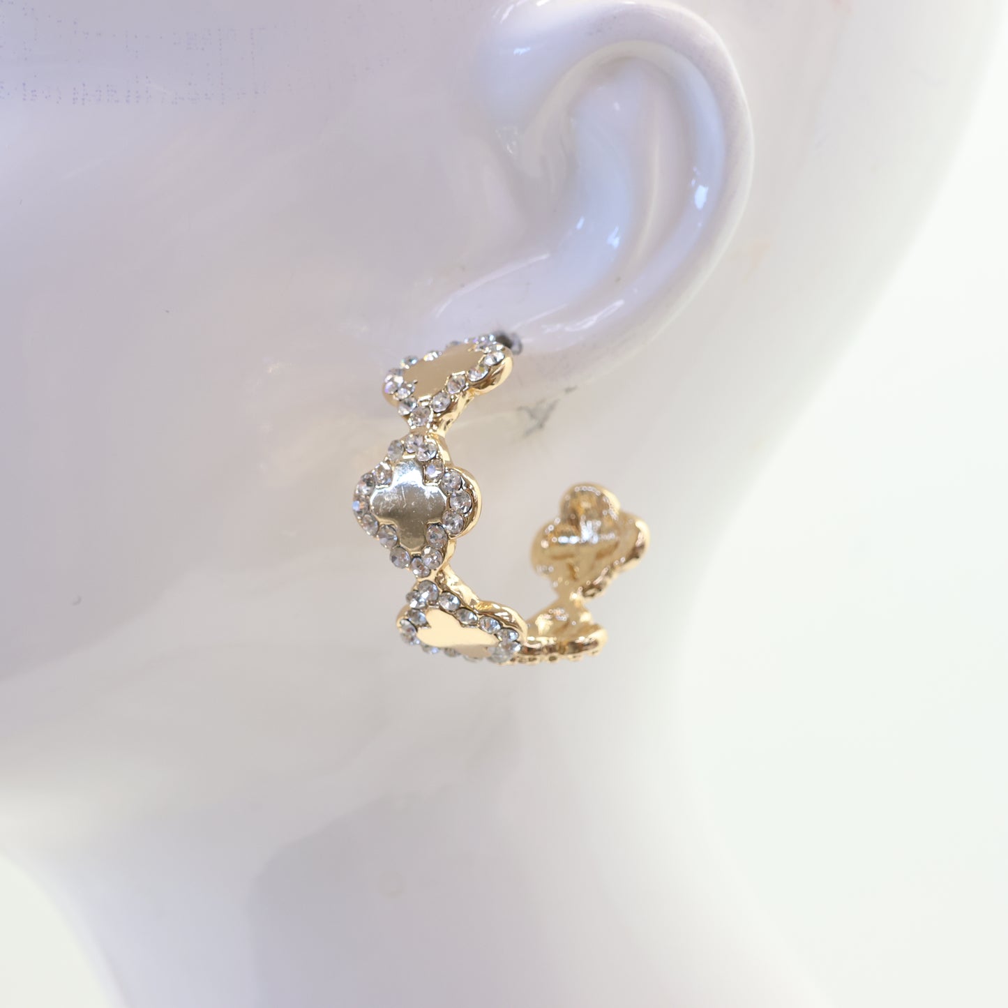 E0024 | Crystal Accent Earrings | 25E5089