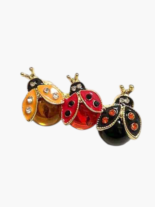 BR0450 | Crystal Ladybug Brooch | KP2189