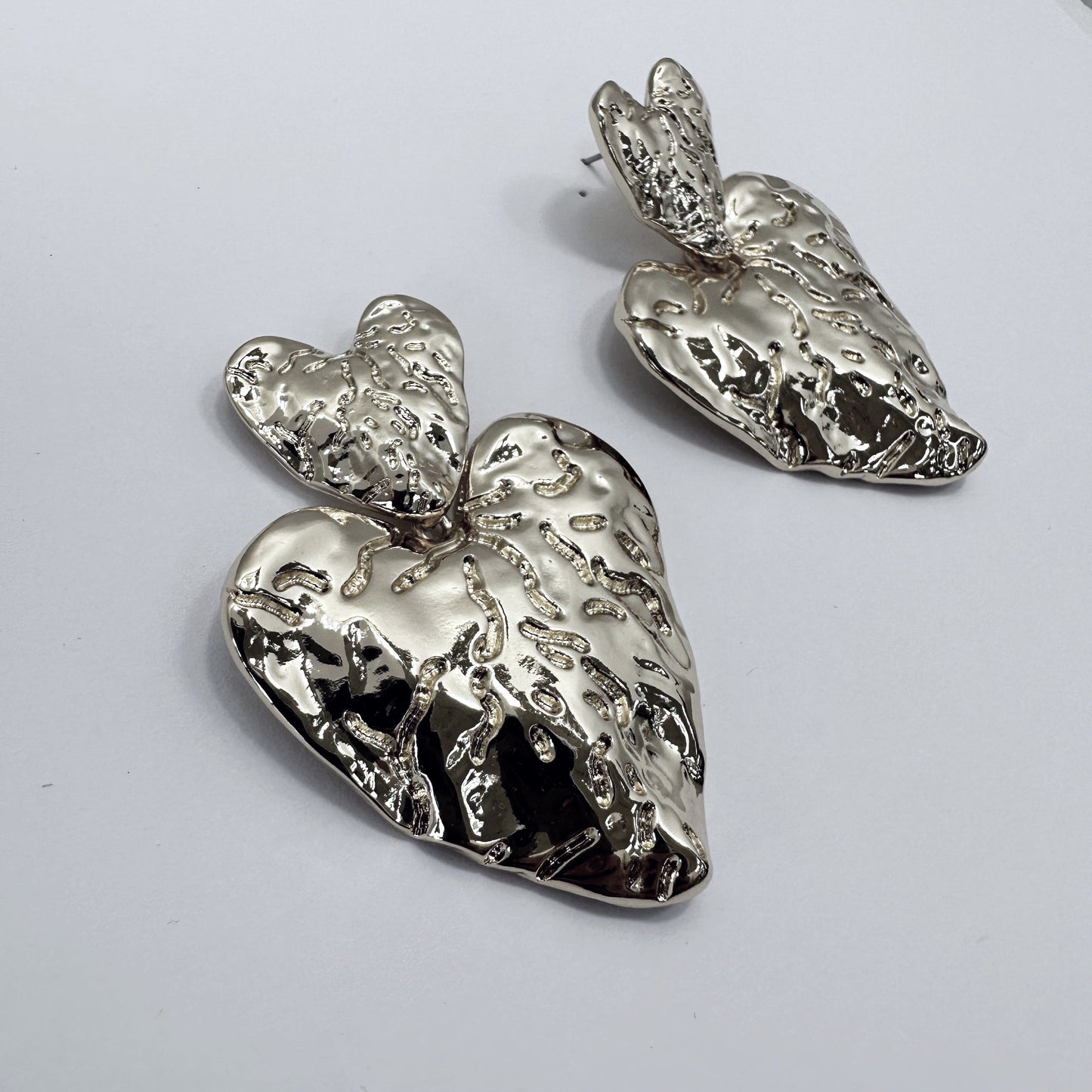 E1980 | Double Heart Earrings | 25E3397