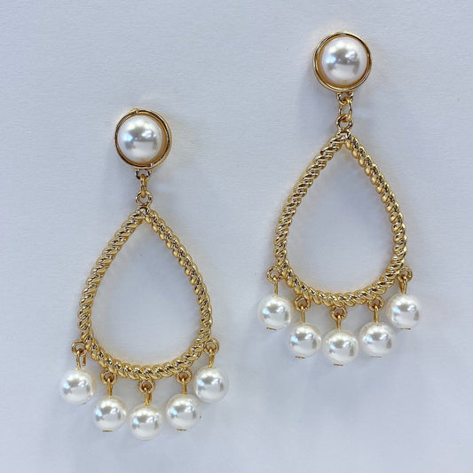 E1671 25E2144 Teardrop Post Earrings