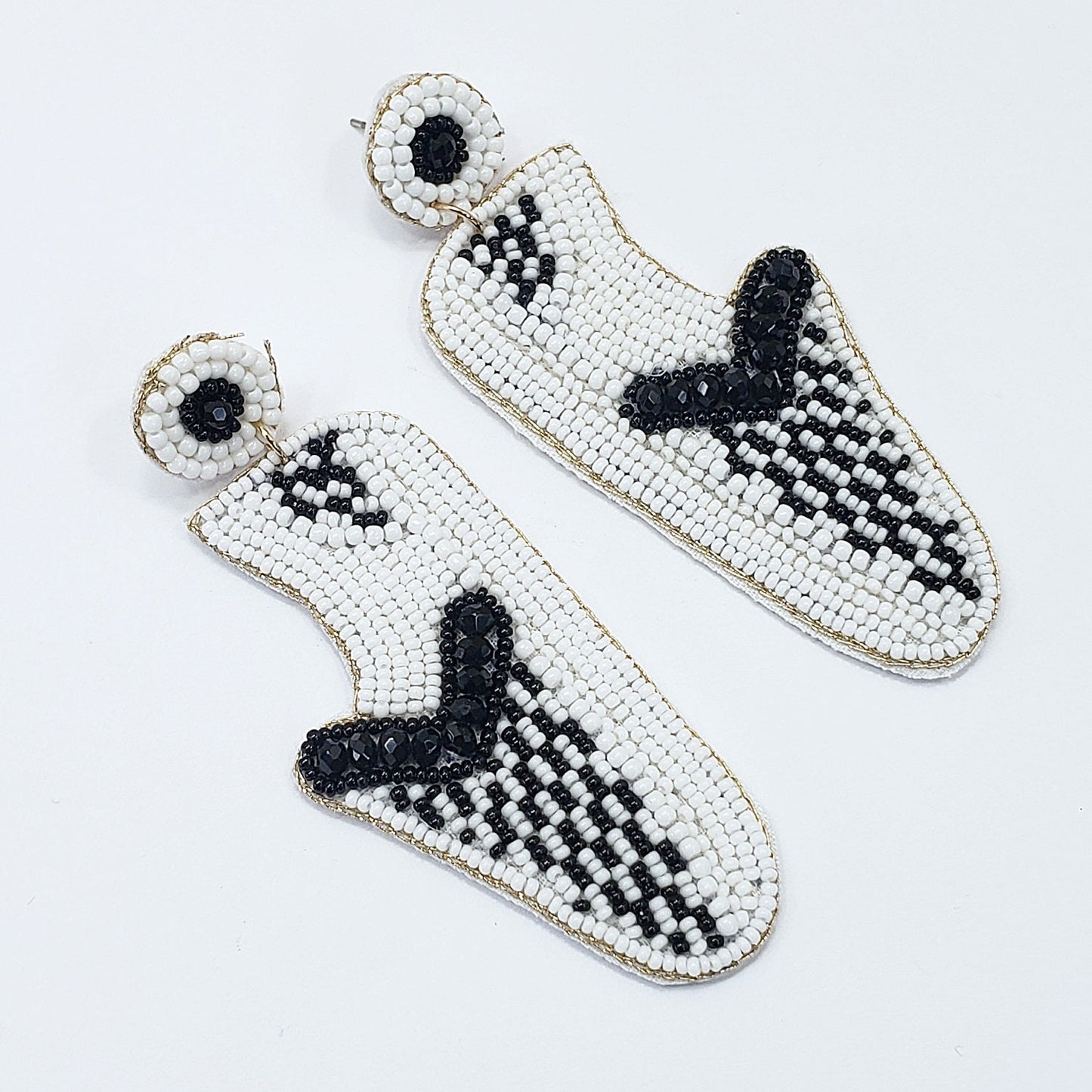 E1349 13 4953 Shoes Dangle Post Earrings