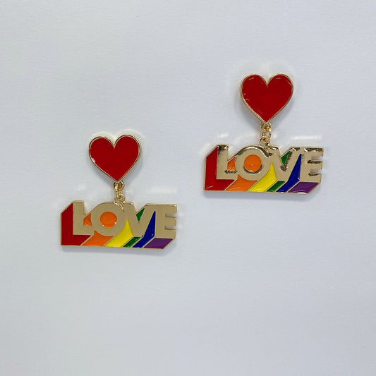 E0099 | Heart + Love Earrings | ME10662