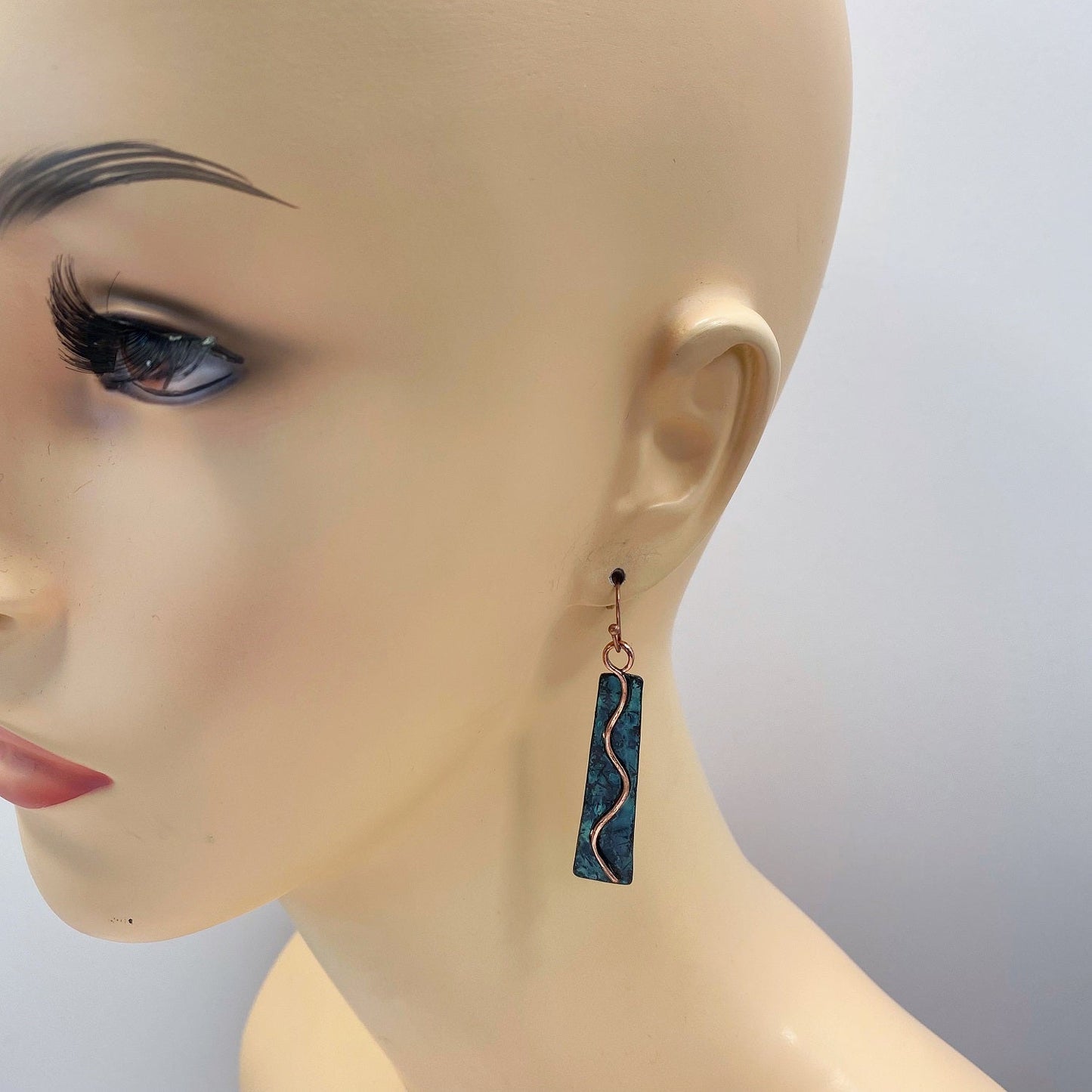 E1193 QE6536 Vintage Retro Style Drop Dangle Earrings