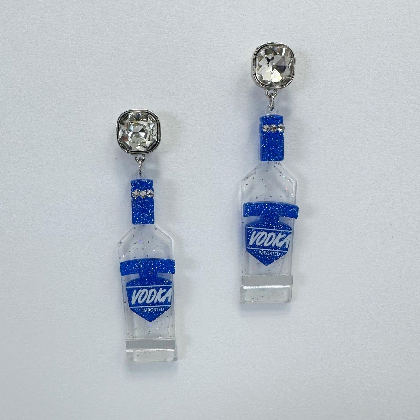 E1046 ME90571 Bottle Design Drop Dangle Hook Earrings