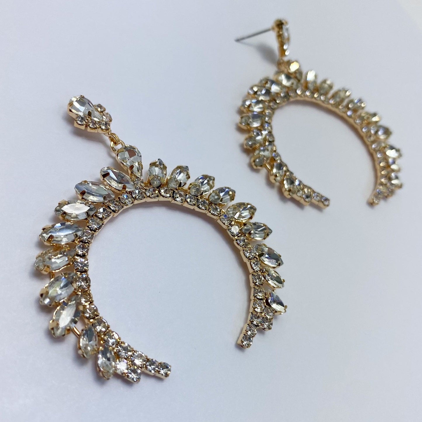 E1409 26281 Drop Dangle Post Earrings