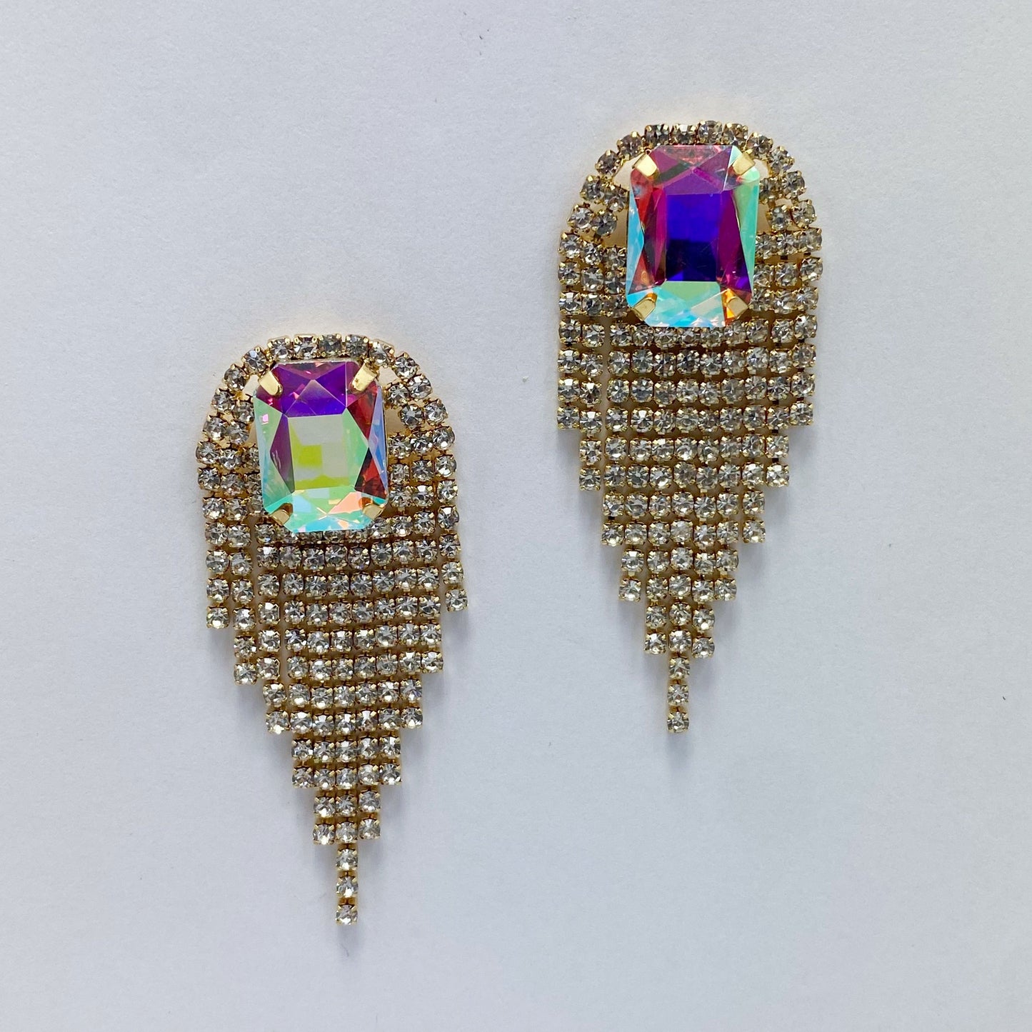 E1411 27895 Drop Dangle Post Earrings