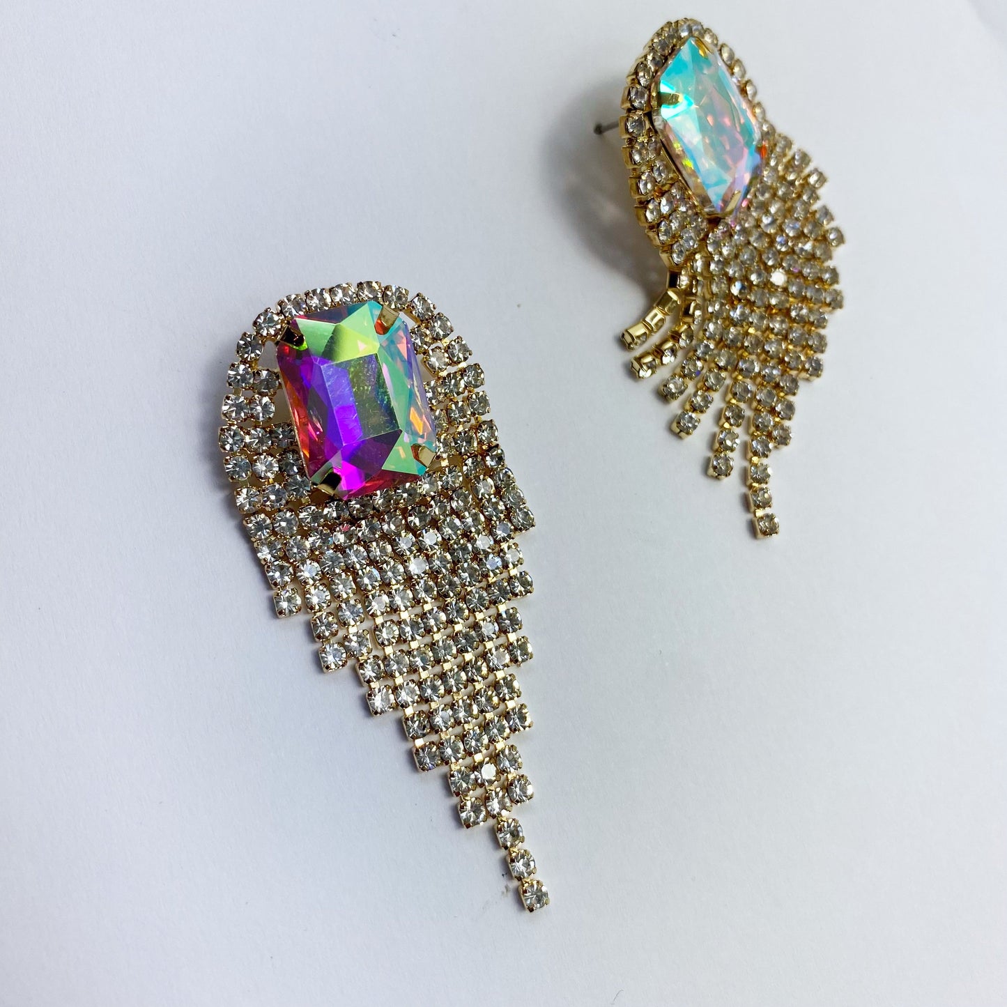 E1411 27895 Drop Dangle Post Earrings