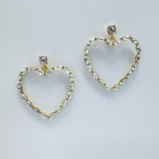 E1721 KE7246 Love Dangle Earrings
