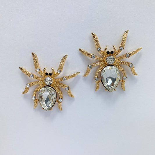E1710 KE3316 Spider Post Earrings
