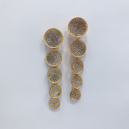 E1704 KE7331 Dangle Post Earrings